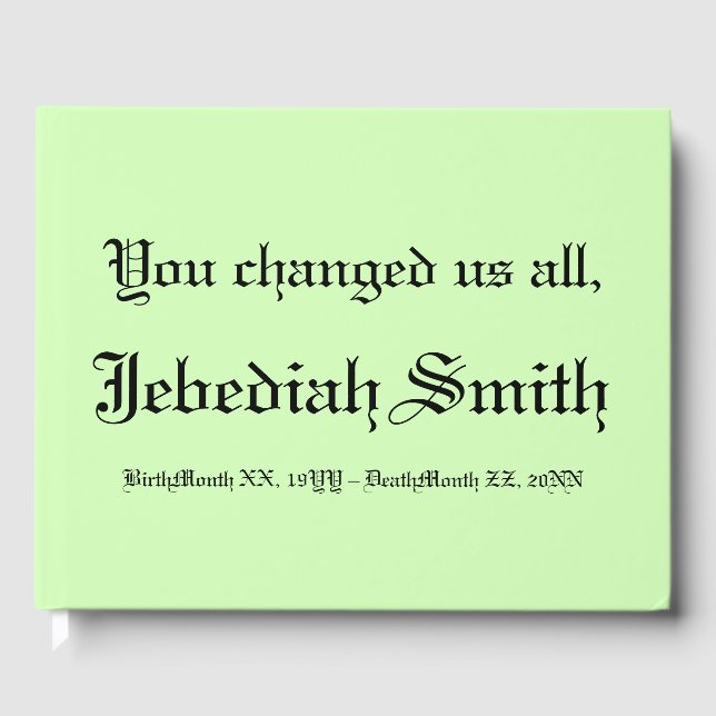 Livro De Visitas Guia de Simpatias Mínimas e Simples (Frente)