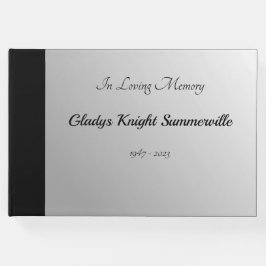 Livro De Visitas Guia do Serviço Funeral | Eternamente