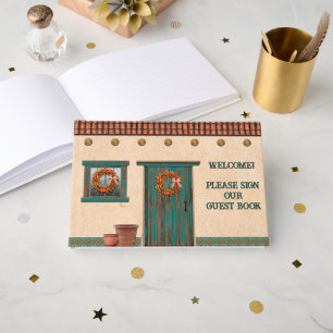 Livro De Visitas Hacienda Adobe Sudoeste Personalizada
