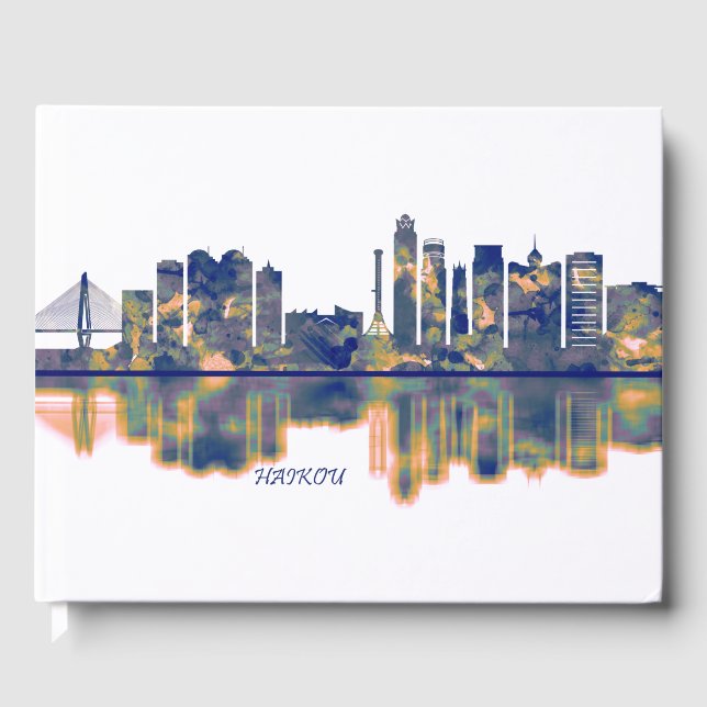Livro De Visitas Haikou Skyline (Frente)