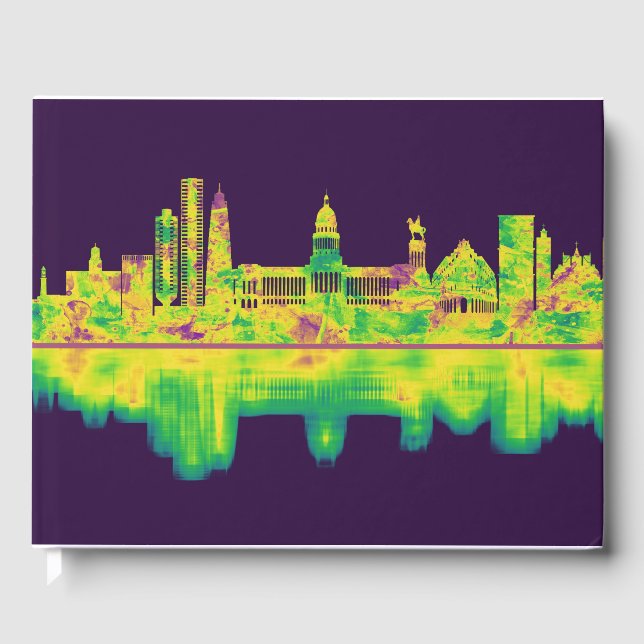Livro De Visitas Havana Cuba Skyline (Frente)