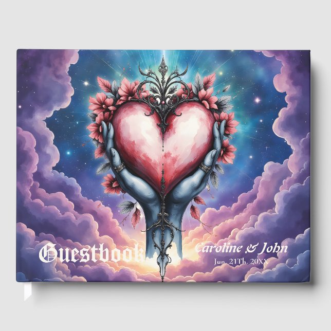 Livro De Visitas Heart of Quiet Magic.  (Frente)