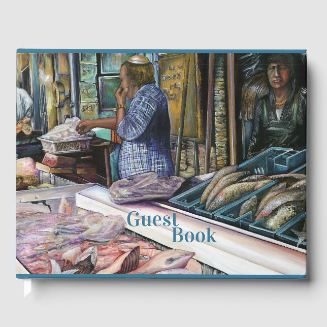 Livro De Visitas Homens do Deserto, Presentes do Mar, Jerusalém (Frente)