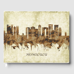 Livro De Visitas Honolulu Hawaii Cityscape