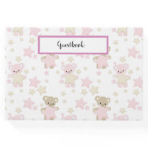 HORAS DE PINK E TAN TEDDY BEARS E ESTRELAS