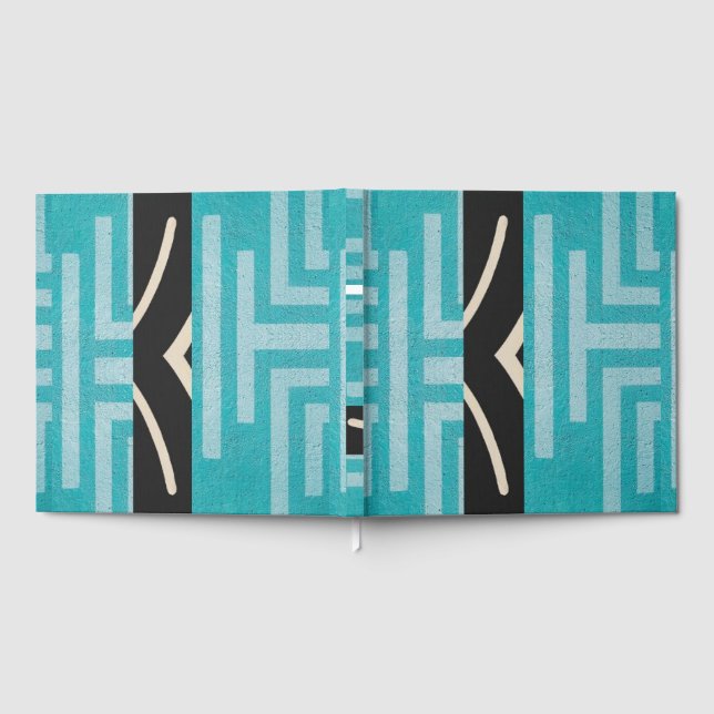 Livro De Visitas Ilha Caribenha Africana de Luxo Sofisticado (Completo)