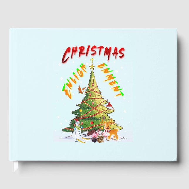 Livro De Visitas Iluminação de Natal (Frente)