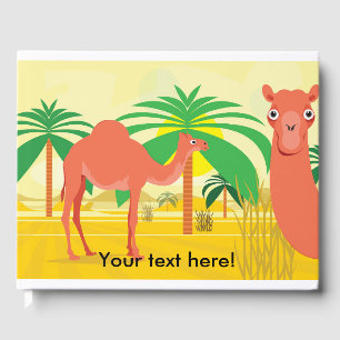 Livro De Visitas Ilustração de Camelos