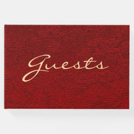Livro De Visitas Impressão de Veludo Real Personalizado Luxurioso