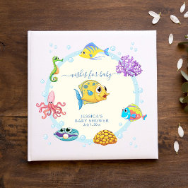 Livro De Visitas It's a Boy Under the Sea Baby Shower