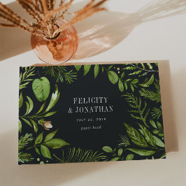 Livro De Visitas Jardim da meia-noite | Casamento