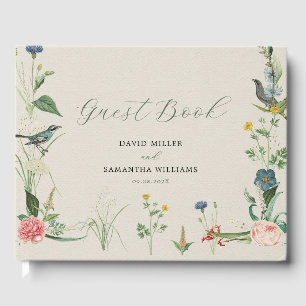 Livro De Visitas Jardim Secreto Flores Selvagens Frame Casamento Li