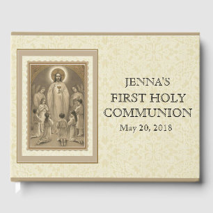 Livro De Visitas Jesus Primeiro Santo Anjos da Comunhão