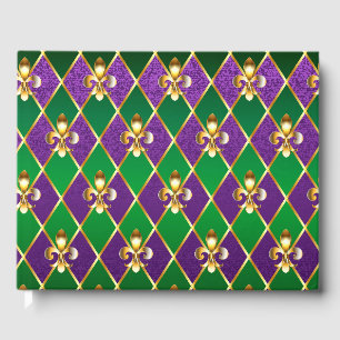 Livro De Visitas Jewelry Background Mardi Gras