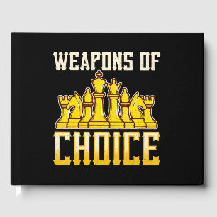 Livro De Visitas Jogador da Equipe Chess Cite Armas Escolhidas