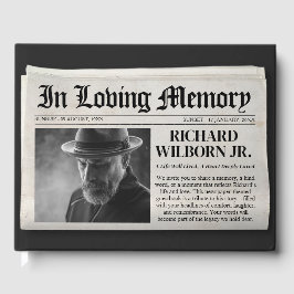 Livro De Visitas Jornal Memorial Guestbook Funeral Guest Book