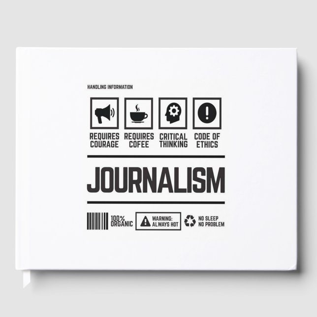 Livro De Visitas journalism (Frente)