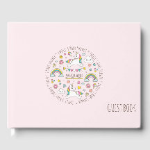 Kawaii Cute Magical Unicorn. Chá de fraldas.