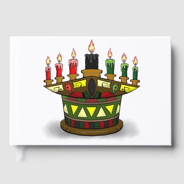 Livro De Visitas Kwanzaa primeiros frutos  (Frente)