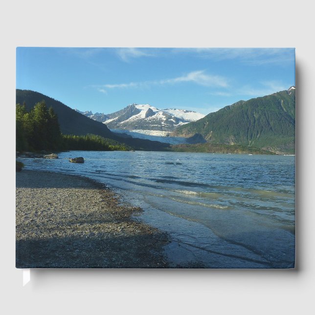Livro De Visitas Lago Mendenhall, na paisagem de Juneau Alaska (Frente)