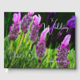 Livro De Visitas Lavanda, Amor e Devoção, Casamento