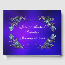 Linda borboleta personalizada Faux Filigree