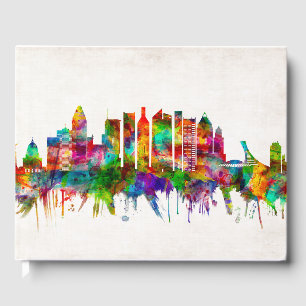 Livro De Visitas Linha do Skyline do Canadá Montreal