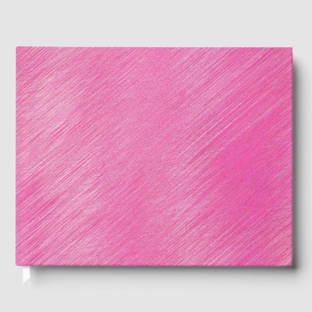 Livro De Visitas Linhas Rosa (Frente)