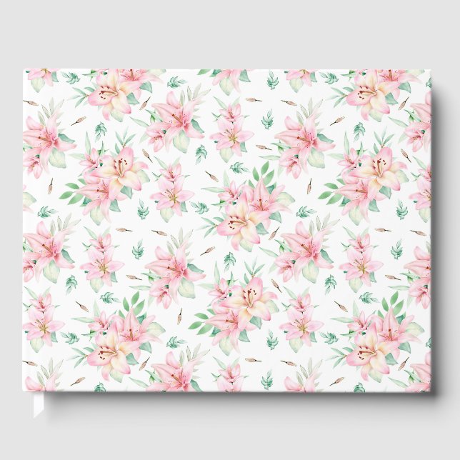 Livro De Visitas Lírios (Frente)