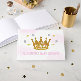 Livro De Visitas Little Princess Girl Baby Shower