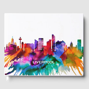 Livro De Visitas Liverpool Skyline