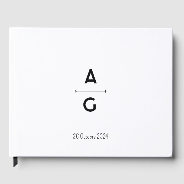 Livro De Visitas Livre d'or " Lettrus" (Frente)