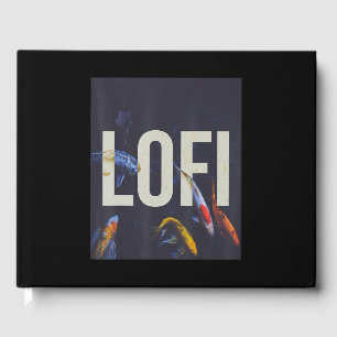 Livro De Visitas Lofi Hip Hop Tokyo Japan Koi Fish