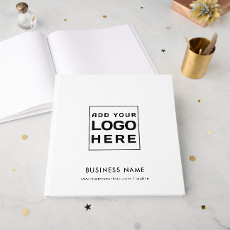 Livro De Visitas Logotipo comercial e visitantes personalizados do