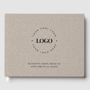 Livro De Visitas Logotipo Personalizado da Empresa Comercial Russo