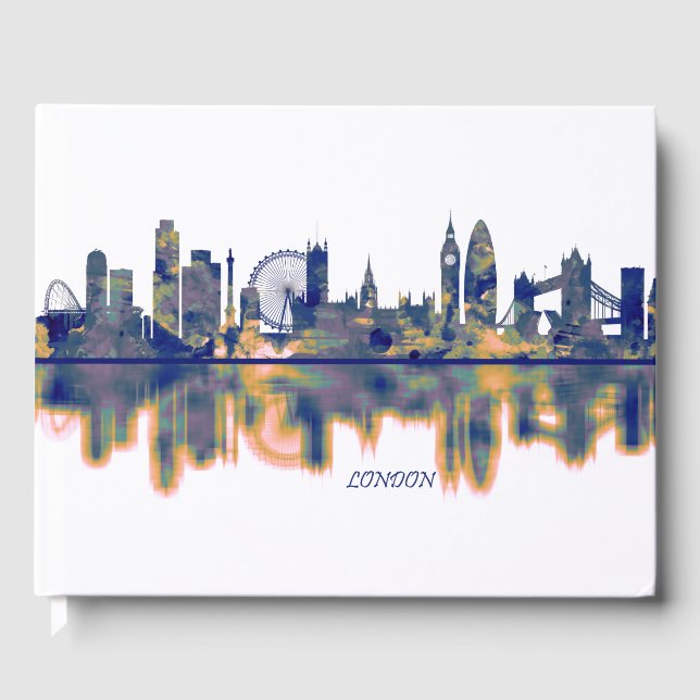 Livro De Visitas London Skyline (Frente)