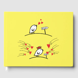 Livro De Visitas LOVE ECHO - Comic Birds Tweetlercools 1