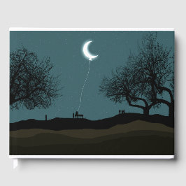 Livro De Visitas Lua Balão