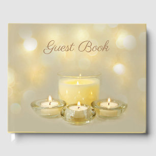 Livro De Visitas Luz de vela