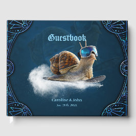 Livro De Visitas Mais legal que o resto, o caracol de snowboard.