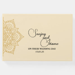 Livro De Visitas Mandala Guest Book | Casamentos Luxuosos