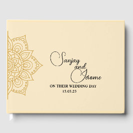 Livro De Visitas Mandala Guest Book | Casamentos Luxuosos
