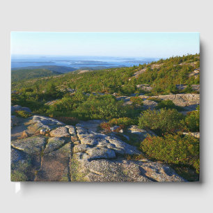 Livro De Visitas Manhã no topo do Monte Cadillac em Acadia