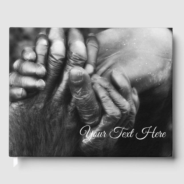 Livro De Visitas Mãos de Koko (Frente)