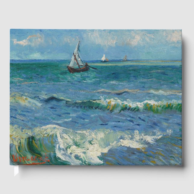 Livro De Visitas Mar em Les Saintes Maries de la Mer | Van Gogh (Frente)