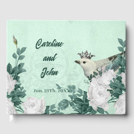 Livro De Visitas Maravilhosas flores elegantes