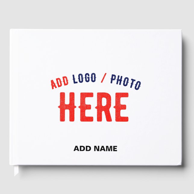 LIVRO DE VISITAS MARCA VERIFICADA BRANCA PERSONALIZÁVEL MODERNA (Frente)