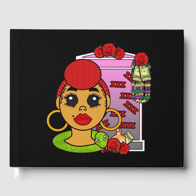 Livro De Visitas Marie Laveau e Tomb (Frente)