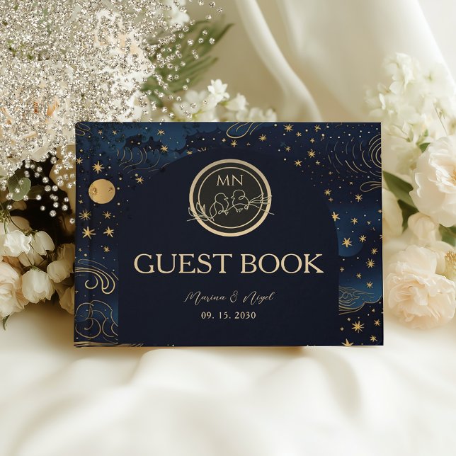 Livro De Visitas Marinha Celeste Bodas de Ouro (Criador carregado)