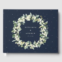 Marinho Elegante Snowberry+Eucalyptus Wreath Casam